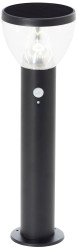 Solarna latarnia zewnętrzna z czujnikiem ruchu Brilliant Tulip G40411/06 3 W 430 lm IP44