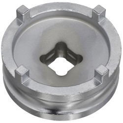 Sealey SMC22 Motorcycle Swingarm Lock Nut Socket 4-Pin 50mm