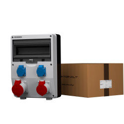 Rozdzielnica budowlana ECO 32A 16A 2x230V gniazda Bals DV-2596-F