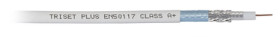 Przewód koncentryczny 75 Om TRISET PLUS Eca klasa A+ 1,13/4,8/6,8 110 dB E1016_100 23188 /100m/