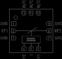 GaAs MMIC Voltage-Variable Attenuator, DC - 18 GHz
