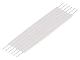 Złącze zwora elastyczna R.taśmy 1,27mm L 25,4mm proste 3-1437130-4