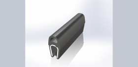 Ochraniacz krawędzi szerokość: 10mm Zabezpieczenie krawędzi dł: 20m PVC, Stal