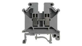 Złączka Szynowa Przelotowa Szara Śrubowa 4Mm2 1P Vde Ul