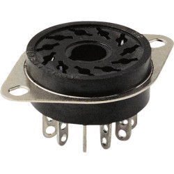 Finder 90.13 Flange Mount Solder Socket 11 Pin for 60.13 Series Relays