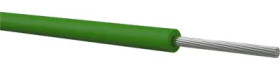 PVC-switching strand, LiYv, 0.75 mm², 24 x 0.2 mm, green, outer Ø 2 mm, 060107503