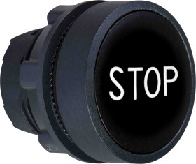 Przycisk, IP66, IP67, IP69K, kolor: Czarny, Schneider Electric, ZB5