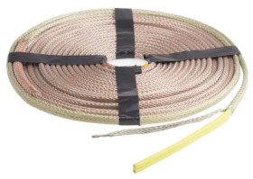 Taśma grzewcza, wydajność: 10W/m, kabel: Stała moc, obwód równoległy, dł.: 6m, -70 → +200 C.