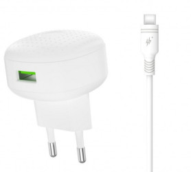 LAD.SIEC.L86 QC 3.0 18W 1X USB BIALA + K