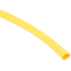 Shrinktek SP 6.4 YEL 6.4mm x 1.2m Heat Shrink Sleeve Yellow