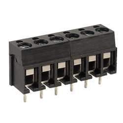 TruConnect 211816 6 Way 15A 5mm End Stackable Terminal Block