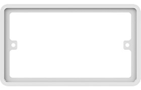 Puszka elektroinstalacyjna, seria: Lisse, l. ścieżek: 2