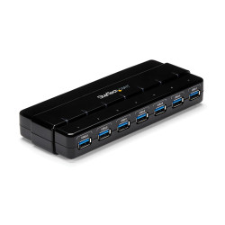 Hub USB USB 3.0 ST7300USB3B 7 Adapter AC USB A, StarTech.com