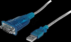 ICUSB232V2 1 Port USB to RS232 DB9 Serial Adapter