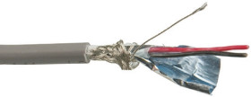 Kabel do transmisji danych 1 -parowy 0.2 mm² 2 -rdzeniowy Ekranowany 24 AWG AWG PVC 300 V