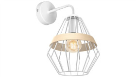 Kinkiet Cliff White 1Xe27 Mlp5517 Milagro