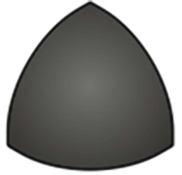 Zaślepka wspornika narożnego pasuje do rowka 10mm Czarny Zatyczka uchwytu narożnego Polipropylenowe pasujący profil 40