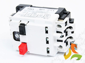 Wyłącznik silnikowy 3-fazowy 3P 4,0-6,3A 2,5kW M 611 6112-370001 LEGRAND