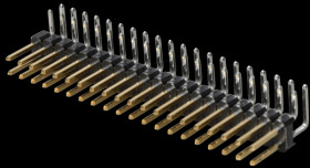 088-2-040-0-S-XS0-1080 Pin headers 2.54 mm, 2X20, angled