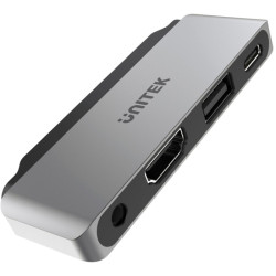 Adapter wt.USB-C na gn. HDMI TYPE-C, HDMI, USB Q4 PRO