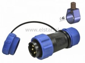 Złącze przem. SP2110/P5 WT kabel ( 5P 30A) śrubowe