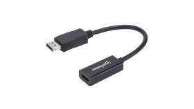 Kabel Adapter Displayport Na Hdmi M/F 15Cm Full Hd 1080P 151634
