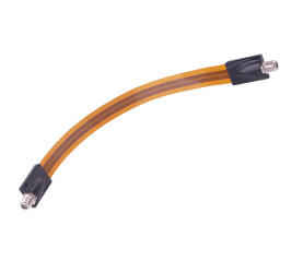 F-type RF TV Female Pass-through Window Coupler