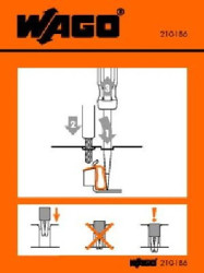 Etykieta z instrukcją obsługi dla grup 279 do 285 210-186 /100szt./