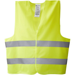 Toolcraft TO-6542478 Safety Vest Neon Yellow Universal Size EN ISO 20471
