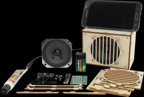 78669 Active box for smartphone, solder kit to build yourself