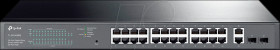 TL-SG1428PE Switch, 26-Port, Gigabit Ethernet, PoE+, 2x RJ45/SFP