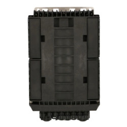 Puszka światłowodowa 16 spawów, czarna Extralink Pola