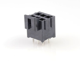 Wtyk PCB 6-pinowe raster: 3.5mm 2-rzędowe Molex Przewlekany 14.0A 400.0 V.