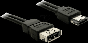 84389 Power over eSATA extension cable, 1 m