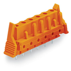 WAGO 232-764/039-000 Female MCS-MIDI 4P 7.62mm Locking Straight Solder Pin