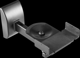 HB7L 2 wall brackets for speakers, up to 15 kg, black