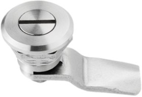 Zamek z głowicą płaską wycięcie panelu: 20.2 x 22.2mm Stal nierdzewna