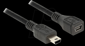 82667 Cable USB 2.0 Mini B plug > USB Mini B jack
