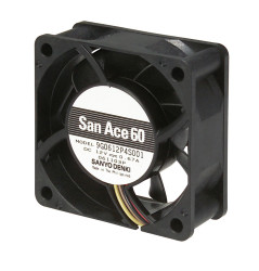 Wentylator osiowy 24 V DC DC 60 x 60 x 25mm 8.16W 83.9m³/h 53dB(A) 340mA