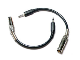 TRS (3.5mm) to BNC probe converter (DSO nano compatible)