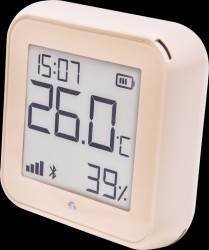 SHELLY_PLUS_H&amp;T_G3_M Shelly Plus H&amp;T Wi-Fi humidity/temperature sensor, mocha