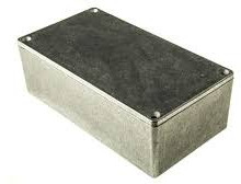 Aluminum die cast enclosure, (L x W x H) 153 x 83 x 50 mm, natural, IP65, 1590WP1