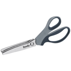 kwb 020700 Textile scissors 235mm zig-zag stainless steel right-handed