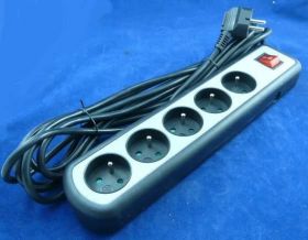 KEMOT 5xGN.SIEĆ+WYŁ 5,0mb CZARNY