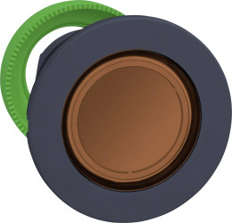 Schneider Electric ZB5FH053 ZB5FH053 Element czołowy dla przycisku podświetlanego płaski (Ø) 30.5 mm nieoznakowany ciemn