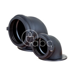 Dławnica do węży ochronnych, TITAN kątowa 90°, średnica peszla: 70 mm, GTC-70N