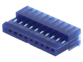 Wtyk przewód-płytka żeńskie 10-pin 2,54mm IDC na przewód 4-640442-0