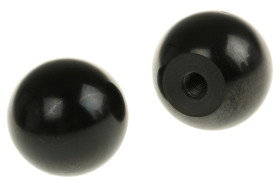 Pokrętło mocujące M8 długość gwintu: 36mm średnica pokrętła 38mm średnica gwintu: 8mm Kulowy Otwór gwintowany