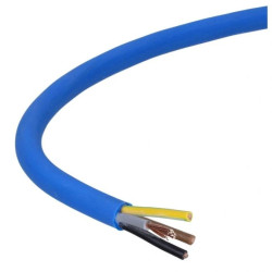 Przewód do pomp głębinowych HELUPOWER AQUATIC 4x1,5mm2 450/750V niebieski Helukabel /100m/