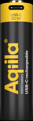 AQ18018650398C1 Li-ion battery, 18650, 2000 mAh, 3.7 V, USB-C, pack of 1